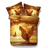 Cnspin 3D Animales Ropa De Cama Conjunto Dormitorio Rana Impresión Conjuntos De Funda Nórdica...