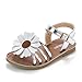 Produktbild Krabbelschuhe MarkenqualitäT Sommer Kleinkind Kinder Baby MäDchen Sandalen Daisy Blume SüßE Art RöMisch Sandalen Leder Lauflernschuhe Sonnig und Lebhaft SüßE Art Prinzessin Schuhe Sankidv