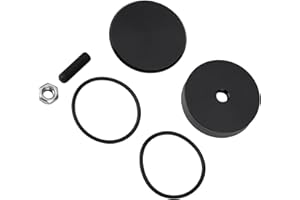 SANDYSEPTEMBER Tergicristallo Posteriore Automobile Delete Cap in Alluminio Compatibile con Selezionare e Modelli (Nero)