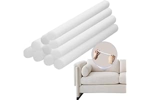 10Pcs Sofa Non-Slip Foam Sticks for Stretch Sofa Slipcovers, 20cm Foam Grips for Flexible Slipcovers, Sofa Gap Filler, Easy Installation, Fit for Sofa, Recliner and Chair Covers, Calibre 22-24MM