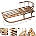 Produktbild Rawstyle Schlitten mit Rückenlehne & Zugleine Holzschlitten Kinderschlitten Holz **NEU**