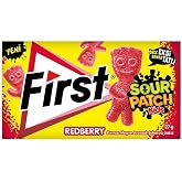 First Sour Patch Kids Kırmızı Meyve Aromalı Şekersiz Sakız 27g
