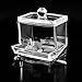 Acrylic Transparent Cosmetic Makeup Jewelry Holder Box Q-tip Storage Containers