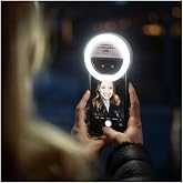 Woxo Selfie Işığı 3 Kademeli Led Aydınlatma Telefon Aparatı Gri 14785264458