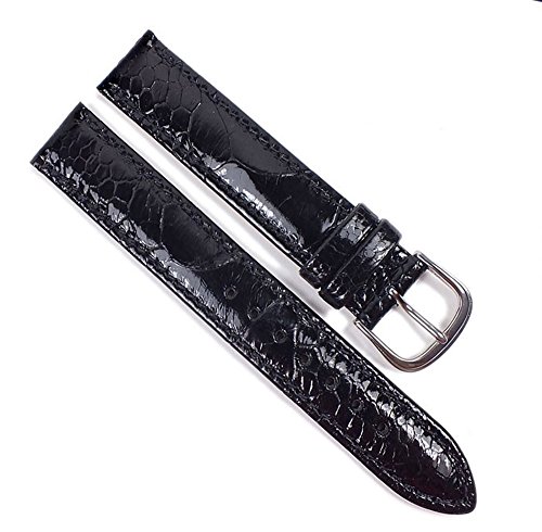 Barington Ersatzband Uhrenarmband Echt Straussenbein Schwarz 17mm 21302 Barington Ersatzband Uhrenarmband Echt Straussenbein Schwarz 17mm 21302