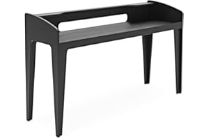 gear4music modul Support Universel en Bois pour Clavier, Noir