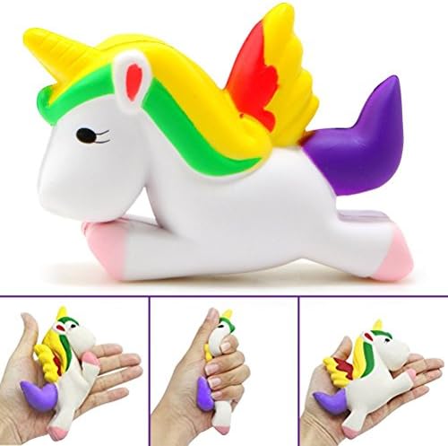 1pcs Squishy Jumbo 12CM Unicorn Colossal Squishy Super Slow Rising Cute Kawaii Collection Gift Decor Stress Relief Toy for Children Kids Adult