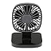 Produktbild IPOTCH USB Mini Ventilator Fan Leise mit an/aus-Schalter, 360 Grad Drehung, 3 Einstellbare Geschwindigkeiten für Indoor und Outdoor Aktivitäten. - Schwarz