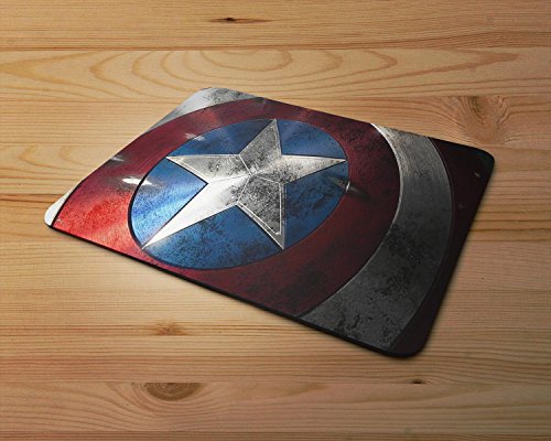 Marvel Captain America Shield Rubber Mouse Mat PC Mouse Pad