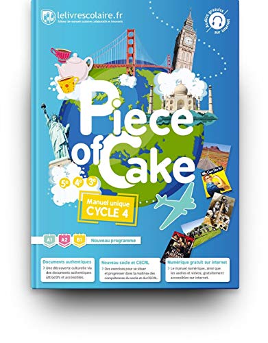 Anglais cycle 4pièce of cake, édition 2017 (Piece of Cake)