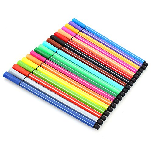 Waschbar Aquarell Stifte Farbig Bleistift Set Marker Malerei Zeichnung Kunst Zubehör Für Kinder Erwachsene Malbuch Zeichnung Skizzieren ( Farbe : 18 Colors ) - 4