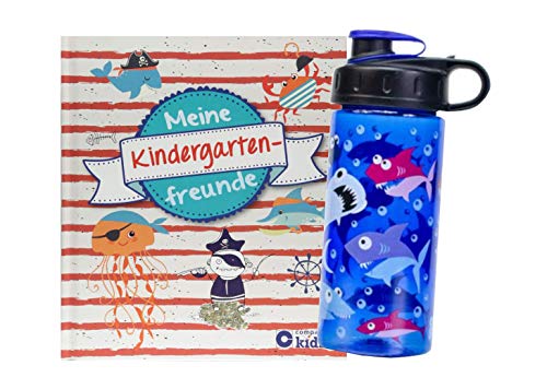 Preisvergleich Produktbild Meine Kindergartenfreunde: Piraten + 1. Coole Trinkflasche, ideal für den Kindergarten-Start