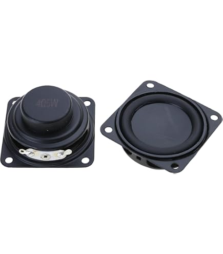 Haut-parleurs Ronds 4ohm 3W - Lot De 4 - Diamètre 1.5 Pouce - Pour Arduino Et Projets Audio