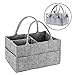 Produktbild Baby Windel Caddy Organizer (34.5cm x 23cm x 18cm) - Kindergarten Lagerplatz mit 11 Fächern - Neugeborenen Organizer zum Windeln, Tücher & Spielzeug - Babyparty Geschenkkorb - Tragbare Kinderzimmer