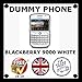 Price comparison product image Dummy Mobile Cell Phone WHITE BLACKBERRY 9000 BOLD Display Toy Fake Replica uk