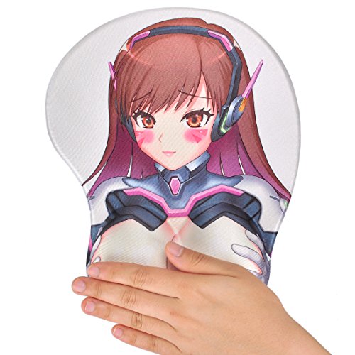 Overwatch ergonomisch 3D Mauspad von D.VA