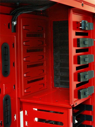 NZXT Phantom Big-Tower PC ( E-ATX, 5x 5,25 extern, 7x 3,5/2,5 intern, 7x Lüfter, USB 3.0) rot - 3