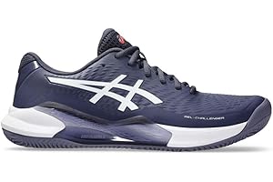 ASICS Challenger 14 Hombre Zapatos de Tenis Turquesa Amarillo