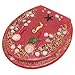 Produktbild Elegant Touch Seashell Design Polyresin Standard Toilet Seat, Pink