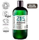 aceite almendras pelo Vegano 🌻 y no probado en animales 🐇