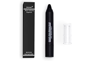 Ofanyia 5 Couleurs Couleur De Cheveux Bâton Temporaire Couverture Blanc Cheveux Non-Toxique Colorant Crayon Craie Couverture Gris Racine Cheveux Femmes Dame Beauté