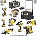 Produktbild DEWALT Kit XR8TSMP4-QW 18V (DCF887 + DCL040 + DCG412 + DCD996 + DCH253 + DCS331 + DCS391 + DCS387 + 4 X 5,0 Ah + DCB115 + DS 300 + DS450 DWST1-75668)