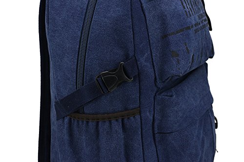 0159 # Qualitativ Leinwand Notebook Laptop Tasche Rucksack Herren & Frauen Casual Rucksack Bag 43,2 cm Anzug für 14/15,6/43,2 cm Laptop grün 17inch - 6