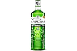 GORDON'S Gordon’s Special Dry London Gin | 37.5% vol | 70cl | Award-Winning | Triple-Distilled London Dry Gin | Clean Juniper-Dominant Taste | Handpicked Gin Botanicals