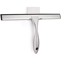 Raschietto per doccia da 35 cm, raschietto multiuso in acciaio inossidabile, 100% antigraffio, adatto per bagno, specchio e finestrino dell'auto | Leroy Merlin