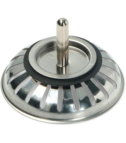 Franke Tappo Cieco Cromato Per Lavandino - Diametro Foro 18 E 35 Mm - 112,0006,333