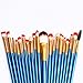 Tonsee® 20PCS Set Brosse Pro Makeup Brush Tools Make-up Toiletry Kit Wool Makeup Brush (Blue+Gold)