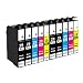 Produktbild Azprint 10er Set Kompatibel Epson 29XL Druckerpatronen Hohe Kapazität mit Chip für Epson XP-235 XP-245 XP-332 XP-335 XP-342 XP-432 XP-435 XP-442 XP-445 XP-247 XP-345 Drucker | 4 Schwarz, 2 Blau, 2 Rot, 2 Gelb