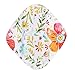Covermason Environmentally Friendly Reusable Bamboo Cloth Washable Menstrual Pad Mama Sanitary Towel Pad Panty Liner (S, Multicolor)