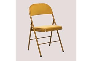 SKLUM Pack da 2 sedie Pieghevoli in Velluto Keiren