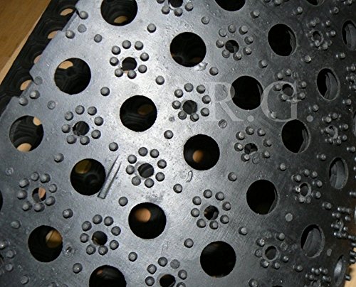 Gummimatte Ringgummimatte Schmutzfangmatte Ringmatte 22mm 5 Größen (50×100) - 5