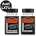 Produktbild Autolack Lackstift Set Audi LX7U Oolonggrau Metallic / Oolong Gray Metallic Basislack Klarlack je 50ml
