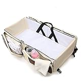 naerde 3 in 1 Wickeltaschen Multifunktional tragbar Baby Bettwäsche einfach Carry überall - 4