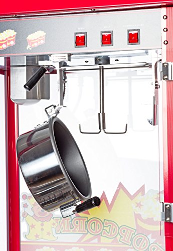 Pajoma 50115 Popcornmaschine Kirmes XXL mit Wagen, 2-teilig - 4