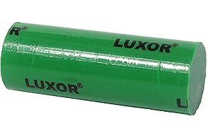 Pâte à polir solide LUXOR VERT - Polissage pour tous métaux, or, argent, platine, acier, inox, titane, cuivre, bronze... et plastiques - Ø30x80mm