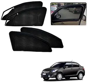 Kozdiko Zipper Magnetic Sunshade for Maruti Suzuki Swift Dzire Type-2 (2012-2016)