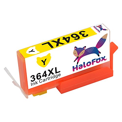 HaloFox 5 Tintenpatronen 364XL Combo Multipack 364 XL Hohe Ausbeute Druckerpatronen Kompatibel für HP DeskJet 3520 3070A OfficeJet 4620 Photosmart 5510 5514 5515 5520 5524 5525 6510 6520 7510 7520 e-All-in-One Drucker Photosmart Plus B209a C5380 C6380 All-in-One Drucker Photosmart D5460 B010a Premium C310a - 5