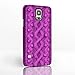 Produktbild iCaseDesigner - Handyschutzhülle, Nähen, Stricken, für Samsung Galaxy Smartphones, 12 Designs zur Auswahl Hüllen mit Vollbild-Design aus Hartplastik von iCaseDesigner., plastik, Purple Aran Knit Pattern, Samsung Galaxy S3 Mini