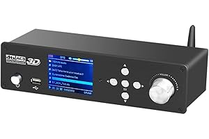 BRAVEKING1 5.1CH Surround Sound Decoder Separator Converter for DTS AC3, 4K 60Hz HDMI 2 in 1 Out, HDCP 2.2 HDR, Digital Analog Audio Video System 192Khz/24Bit, with Bluetooth 5.0 Receiver