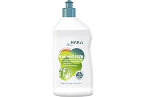 ‎HAKA HAKA Raumpfleger Sonnige Orange, 750ml, Allzweckreiniger für Böden & Oberflächen, hautfreundlich & ohne Mikroplastik, vegan, Orangenduft, strahlende Sauberkeit im ganzen Haus