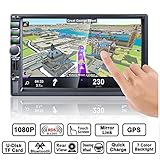 🎵 Multifunktion: dieser Auto MP5 Player unterstützt Bluetooth-Freisprechanrufe, Bluetooth-Musik-Player, Video-Eingang, kann mit der hinteren Kamera verbunden werden, Bild durchsuchen, dynamische Menü, TF-Karte, Hochgeschwindigkeits-USB 2.0 und so weiter.