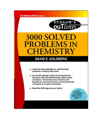 3000 SOLVED PROBLEMS IN CHEMISTRY (SIE) (SCHAUMS OUTLINE SERIES), 1ED