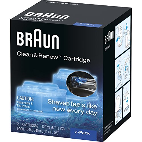 Braun Clean & Renew Refills 2 Cartridges 5.7 oz each
