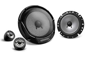 Kenwood KFC-E170P 170mm 2-Wege-Kompontensystem mit Tieftonkonus (300 Watt Spitzenbelastbarkeit)