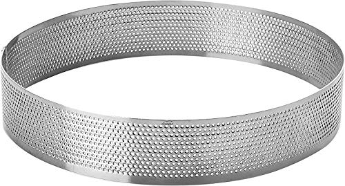 LACOR Perforiert Schimmel Torte, Edelstahl, Grau, 7 cm