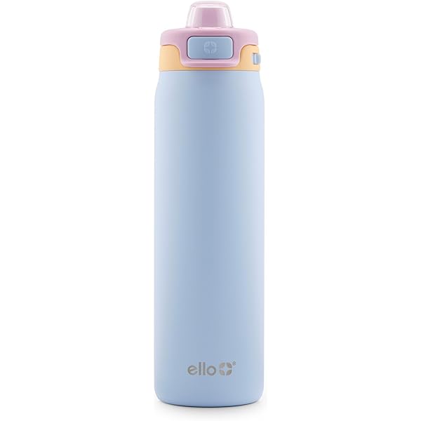 Ello Hydra Pichet à Eau De 1,9 L Avec Poignée De Sac Et Marqueurs De